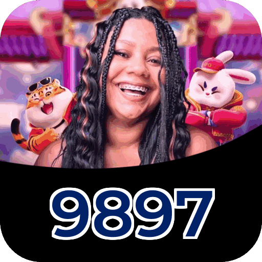 Interface do aplicativo 9897 mostrando jogos disponíveis no iOS e Android